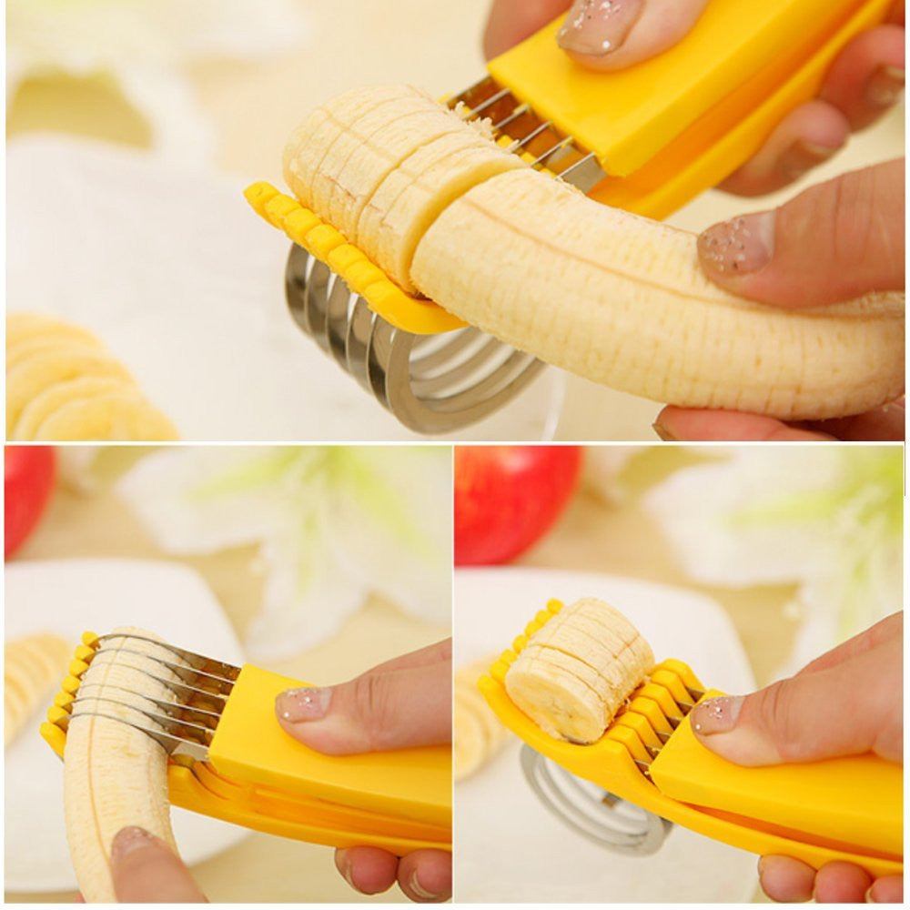 1pc Banana Slicer, Fruit Salad Banana Slicing Tool