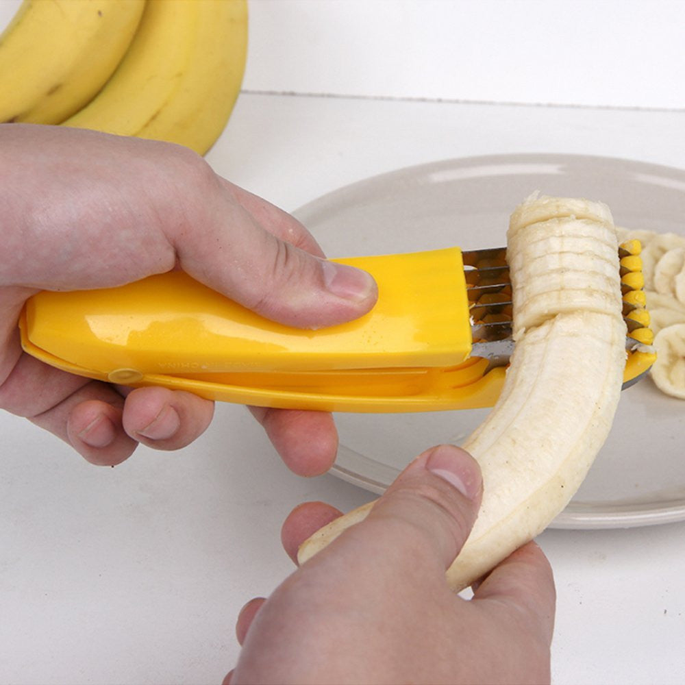 1pc Banana Slicer, Fruit Salad Banana Slicing Tool