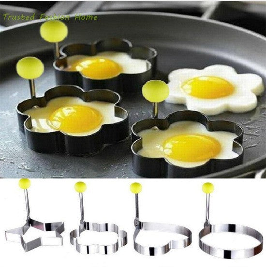 1Pc Stainless Steel Egg Pancake Machine Egg Mold Kitchen Gadget