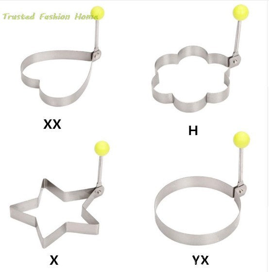 1Pc Stainless Steel Egg Pancake Machine Egg Mold Kitchen Gadget