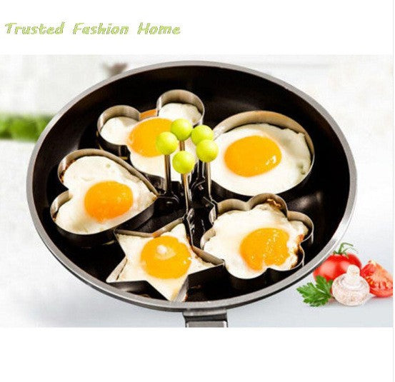 1Pc Stainless Steel Egg Pancake Machine Egg Mold Kitchen Gadget